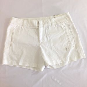 NWT Stylus White Chino Shorts
